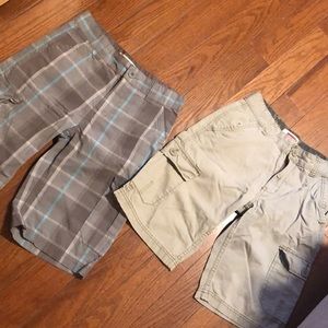 Two pairs of Levi shorts size 12 Reg